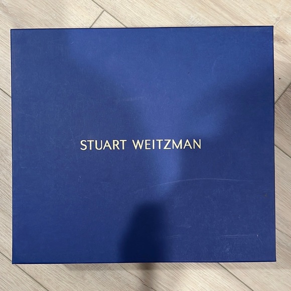 Stuart Weitzman, Womens Langdon Over the Knee Black Suede Boot - Picture 3 of 7